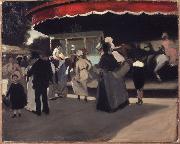 Maurer, Alfred Henry Carrousel oil painting on canvas
